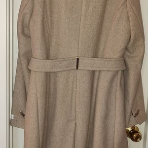 calvin klein toggle wrap front jacket